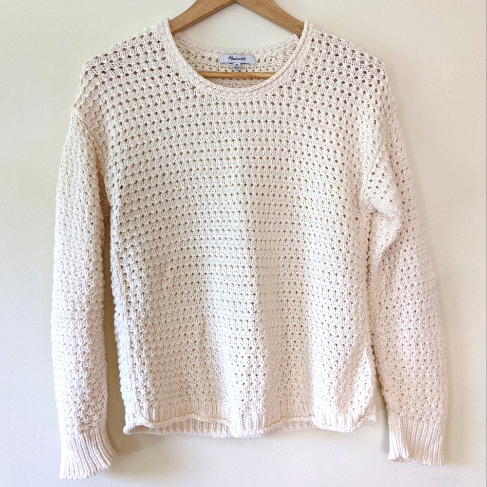 Madewell Open Knit Sweater